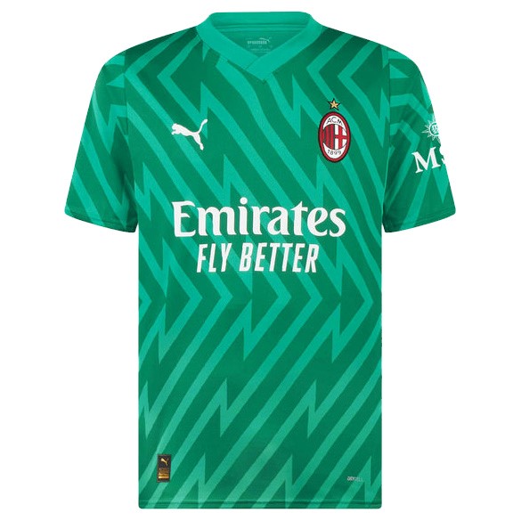 Thailande Maillot AC Milan Domicile Gardien 2023-24